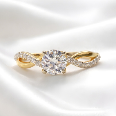 Arany gyűrű 59-es méret (P2262S-59)